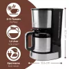 Drip coffee maker BOMANN KA6066CB 1.2 L water tank, 10 cups, black & stainless steel