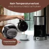 Drip coffee maker BOMANN KA6066CB 1.2 L water tank, 10 cups, black & stainless steel