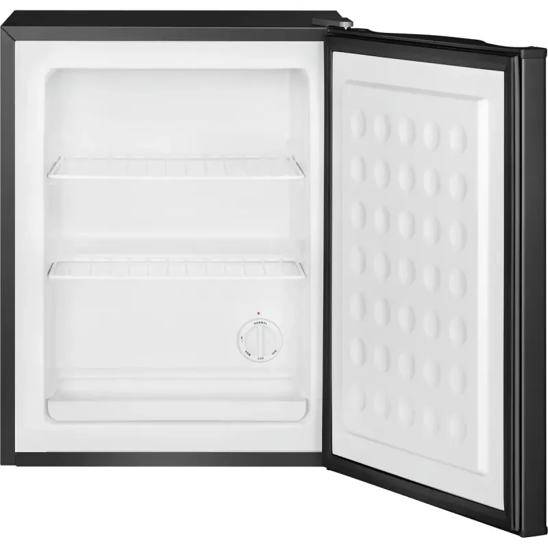 Upright freezer BOMANN GB 7236, 42 L, black, manual defrost, ≤ -18°C, stepless control