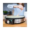 Cloer 6630 Crepe Maker 2 Crepes Black Stainless Steel 30 cm