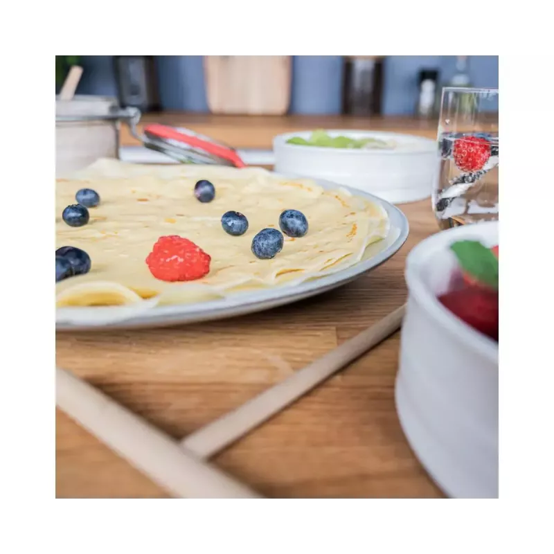 Cloer 6630 Crepe Maker 2 Crepes Black Stainless Steel 30 cm