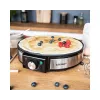 Cloer 6630 Crepe Maker 2 Crepes Black Stainless Steel 30 cm