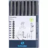 Fineliner Schneider Schreibgeräte Pictus Black 8 pcs