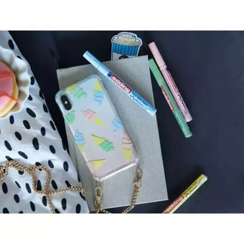 Marker Edding 751 10 pc(s) Black Blue Brown Green Light Blue Orange Pink Red Violet Yellow