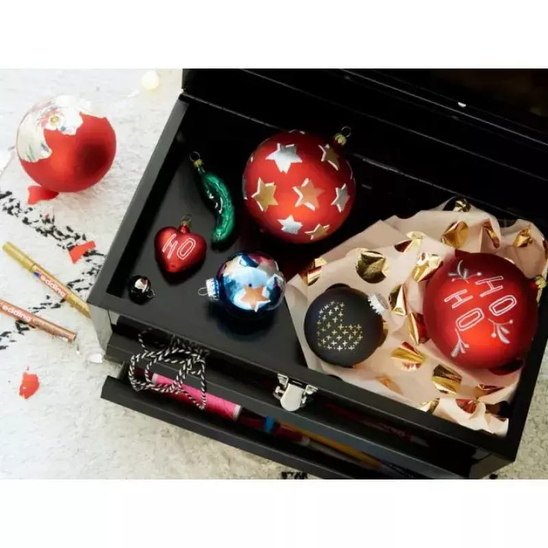 Marker Edding 751 10 pc(s) Black Blue Brown Green Light Blue Orange Pink Red Violet Yellow