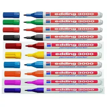 Permanent Marker Edding 3000 10 pcs