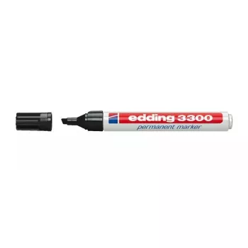 Permanent Marker Edding 3300 Black 10 pcs