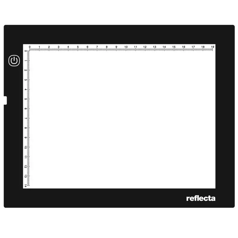 Single picture frame Reflecta LED Light Pad A5 Super Slim Black 19x14 cm