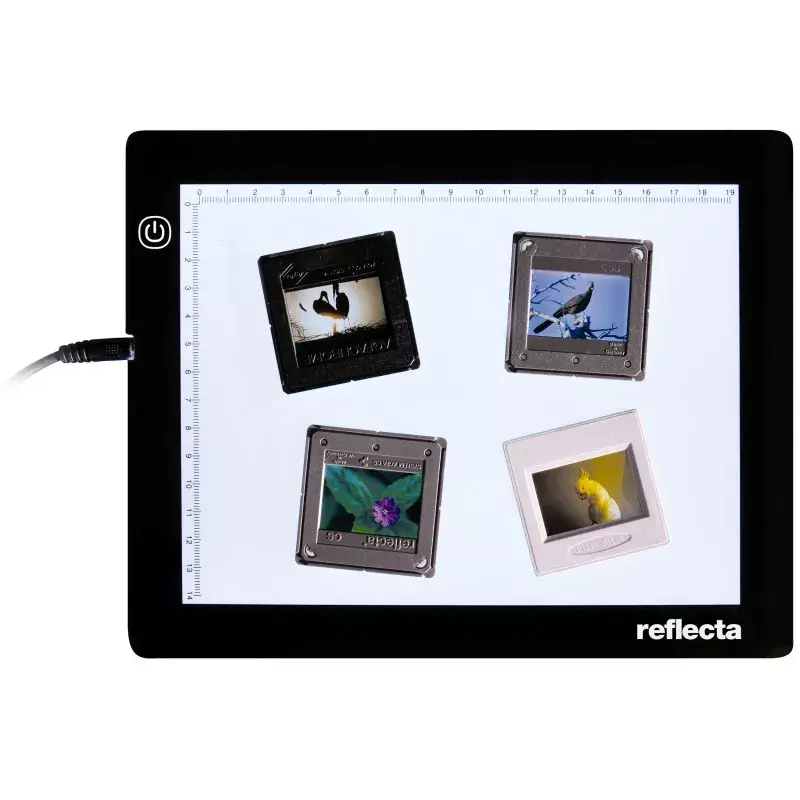 Single picture frame Reflecta LED Light Pad A5 Super Slim Black 19x14 cm