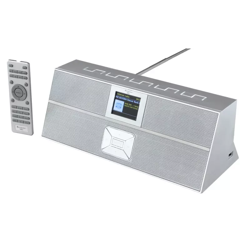Internet radio Soundmaster IR3300SI — Digital tuner, DAB+ & FM, 20W RMS, TFT multicolour display, USB-A, grey