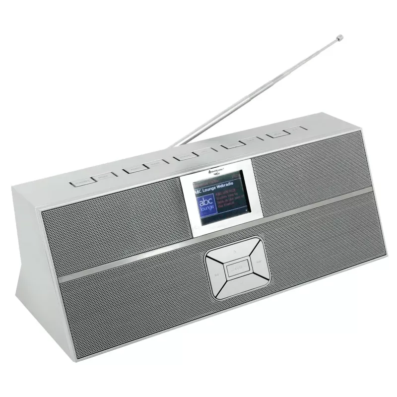 Internet radio Soundmaster IR3300SI — Digital tuner, DAB+ & FM, 20W RMS, TFT multicolour display, USB-A, grey