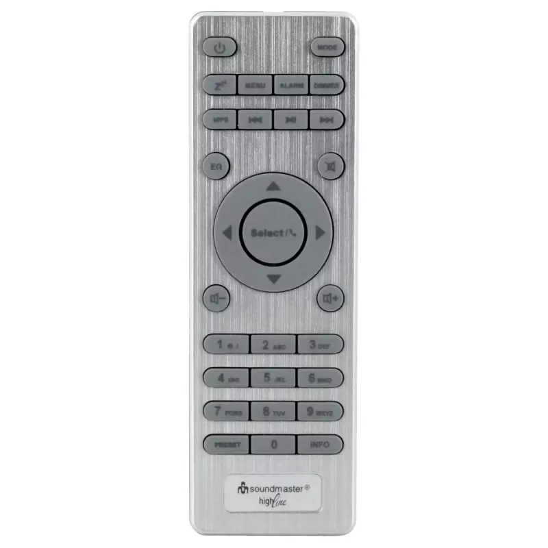 Internet radio Soundmaster IR3300SI — Digital tuner, DAB+ & FM, 20W RMS, TFT multicolour display, USB-A, grey