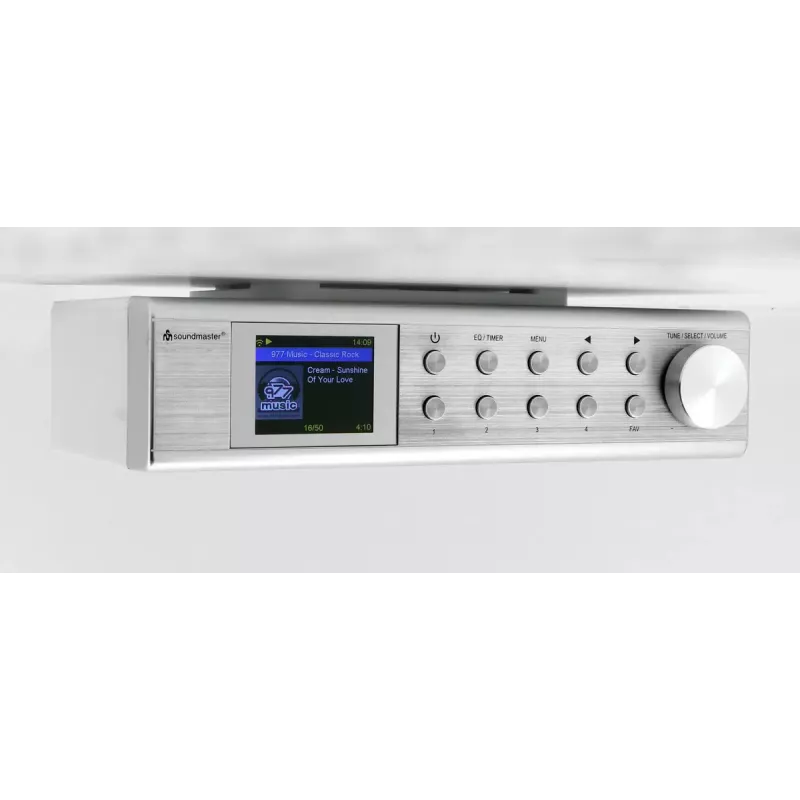 Internet radio Soundmaster IR1500SI — DAB+/FM digital tuner, 3 W, 2 inch TFT display, silver