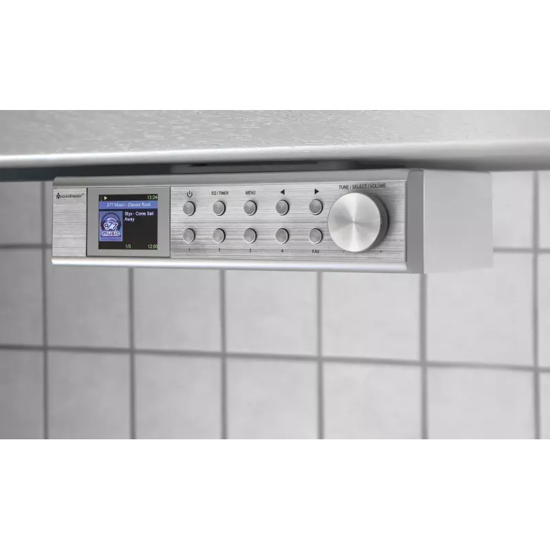Internet radio Soundmaster IR1500SI — DAB+/FM digital tuner, 3 W, 2 inch TFT display, silver