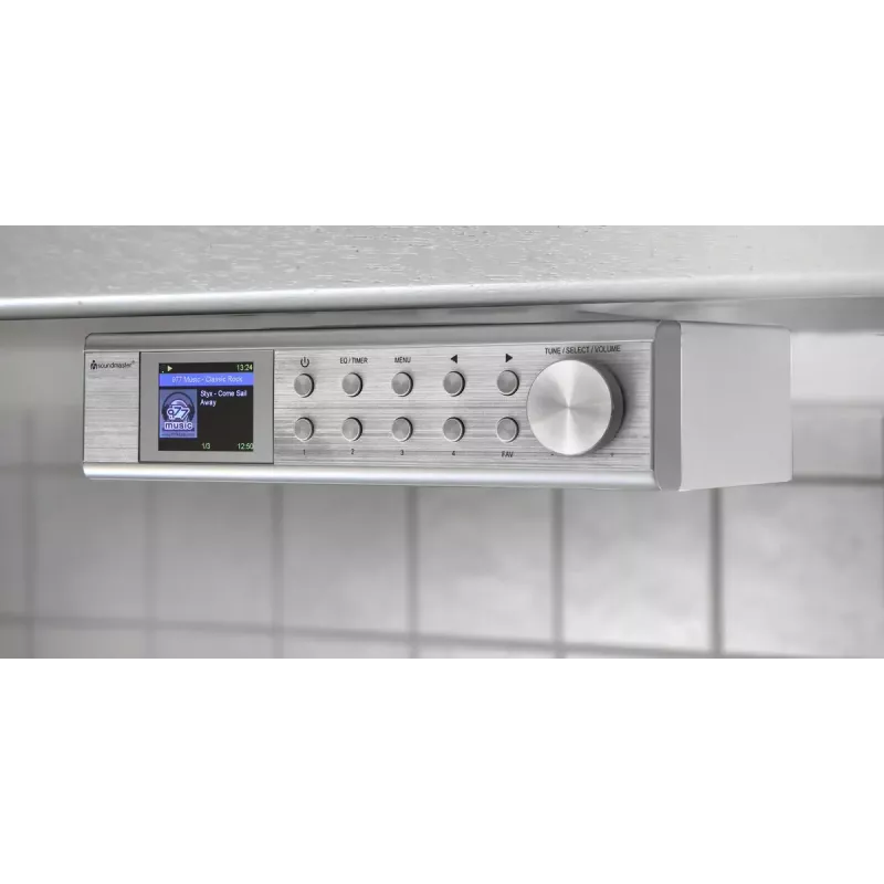 Internet radio Soundmaster IR1500SI — DAB+/FM digital tuner, 3 W, 2 inch TFT display, silver