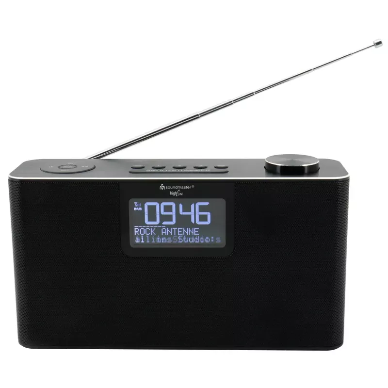 Personal radio Soundmaster DAB700SW — Analog & digital tuner, DAB+ / FM, 12 W, 2.9 inch LCD, MicroSD, Black
