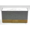 Clock radio Soundmaster UR630WE — FM/PLL/UKW, 6 W RMS, grey/white, AC and AAA battery powered