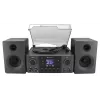 Home audio system Soundmaster MCD1950SW — 20 W RMS, DAB+/FM, CD/MP3 playback, 3.5 mm aux, AC power (Black)