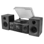 Home audio system Soundmaster MCD1950SW — 20 W RMS, DAB+/FM, CD/MP3 playback, 3.5 mm aux, AC power (Black)