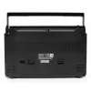 Portable cassette player Soundmaster RR20SI — FM/MW/SW radio, 3 W RMS, 3.5 mm headphone, Black/Silver