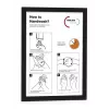 Magnetic frame A4 Durable 4872-01 Black
