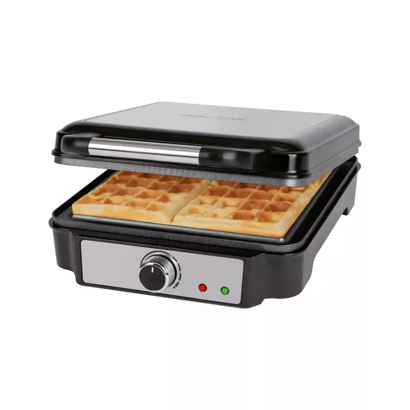 Waffle Maker ProfiCook PC-WA 1241 4 Waffles 1200 W Black Stainless Steel