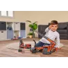 Fire truck Dickie Toys Scania Turntable Ladder Black Grey Red