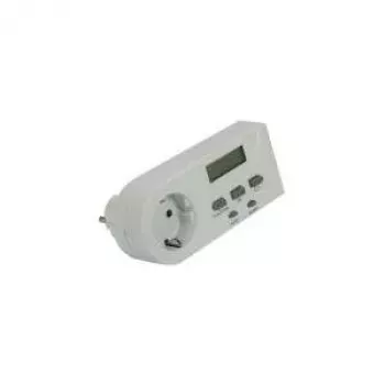 Energy cost measuring device REV 002580 — compact digital, white