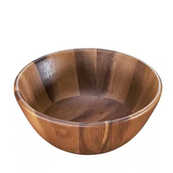 Salad bowl Zassenhaus 055597 Round Wood 25 cm