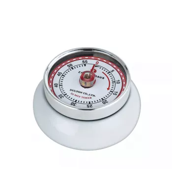 Mechanical kitchen timer Zassenhaus SPEED White