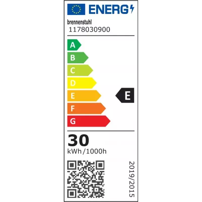 Floodlight Brennenstuhl 1178030900 Grey 30W LED IP44 Metal