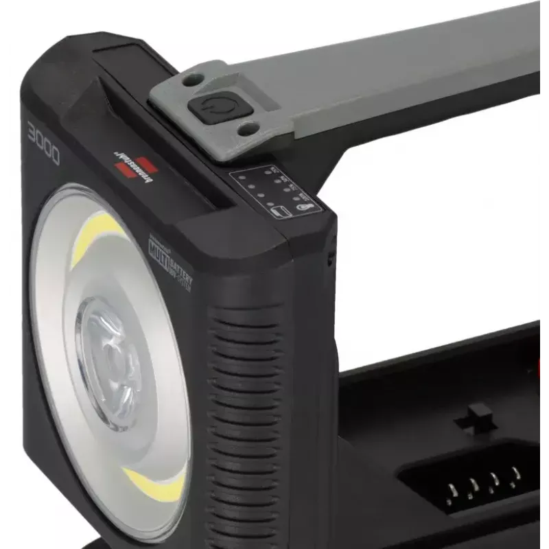 Hand flashlight Brennenstuhl HL 3000 LED 20W IP54 Black