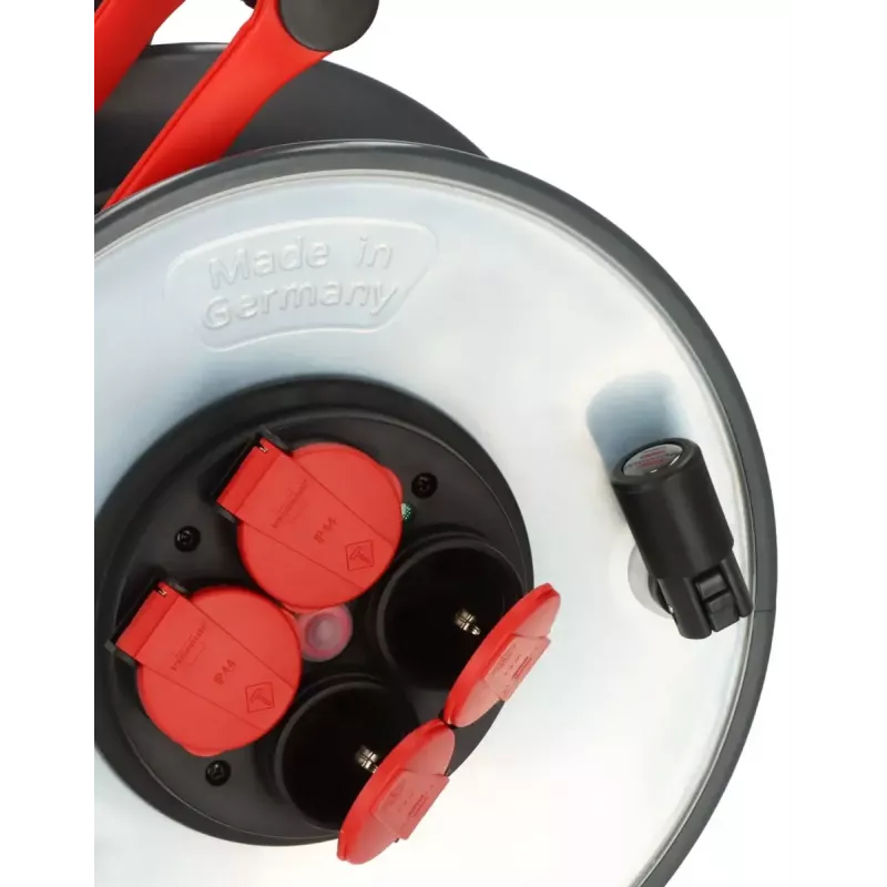 Power Strip Brennenstuhl SC 3210 4 AC outlets 3000 W Black Red Silver