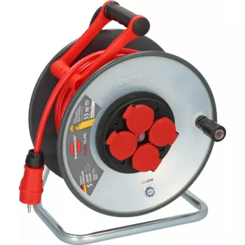 Power Strip Brennenstuhl SC 3210 4 AC outlets 3000 W Black Red Silver