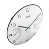 Quartz clock Mebus 16106 Round Black White