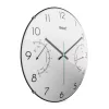 Quartz clock Mebus 16106 Round Black White