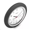 Digital clock Mebus 19449 Round Black White Battery AA 30 cm