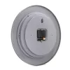 Digital clock Mebus 19450 Round Silver White Battery operated