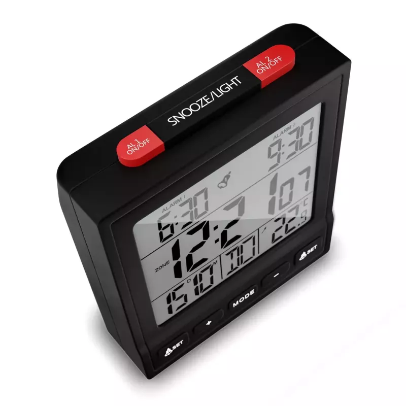 Digital alarm clock Mebus 25581