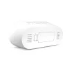 Digital alarm clock Mebus 25808 Oval White Blue backlight Battery AAA