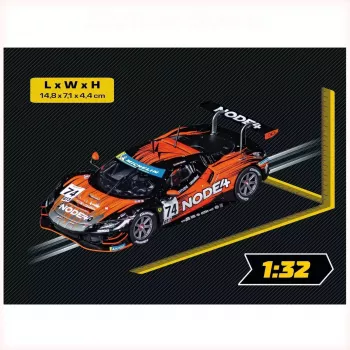 Slot car CARRERA Ferrari 296 GT3 Kessel Racing No.74 for Digital 132 system