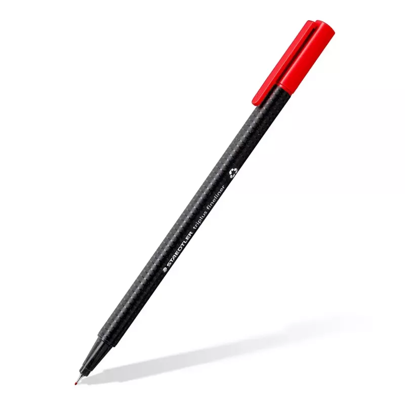Fineliner Staedtler 334-S BK4 Ultra Fine Black Blue Green Red 4 pcs