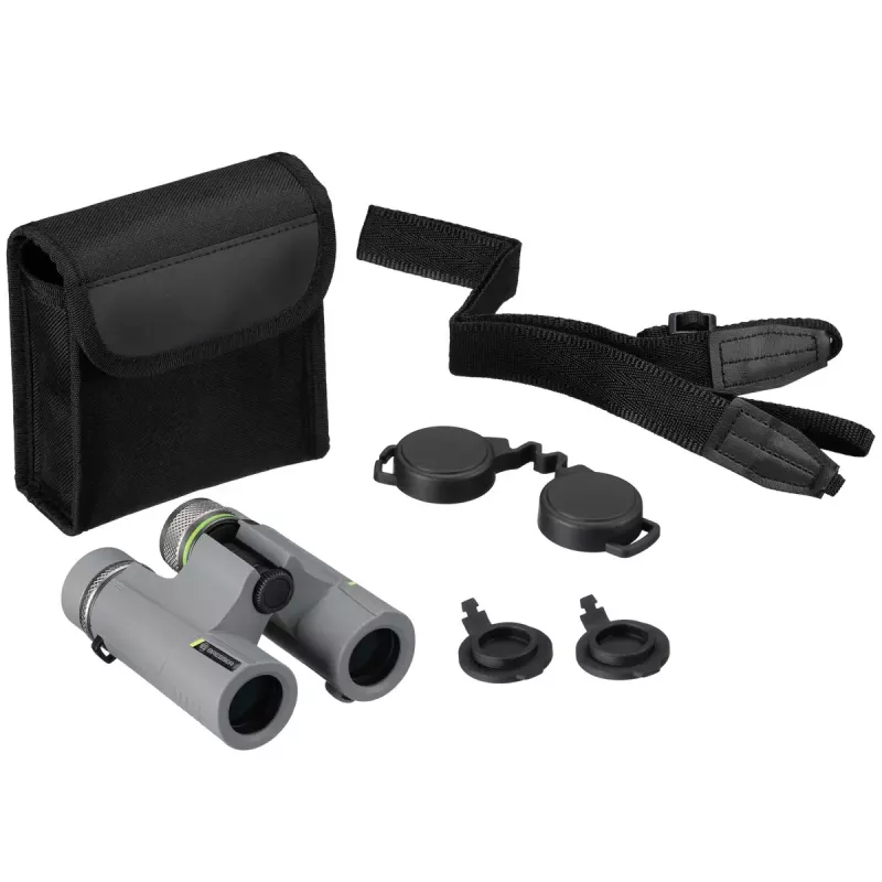 Bresser Optics Wave 10x25 Binocular BaK-4 Grey 10x Magnification