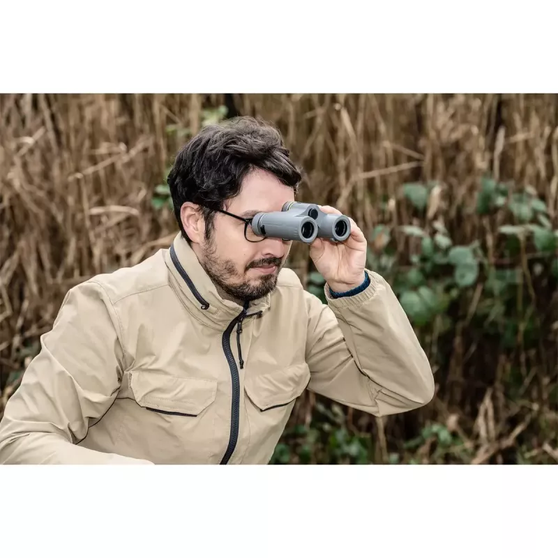 Bresser Optics Wave 10x25 Binocular BaK-4 Grey 10x Magnification