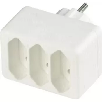 Electrical Dreifold Plug REV model 512730777, white