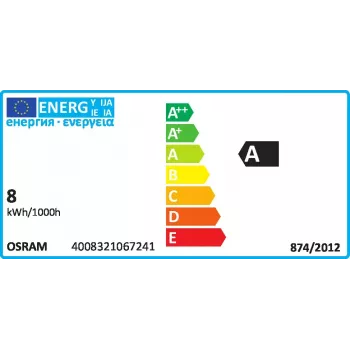 Osram Lumilux T5 Short fluorescent bulb 8 W G5 Cool white 430 lm