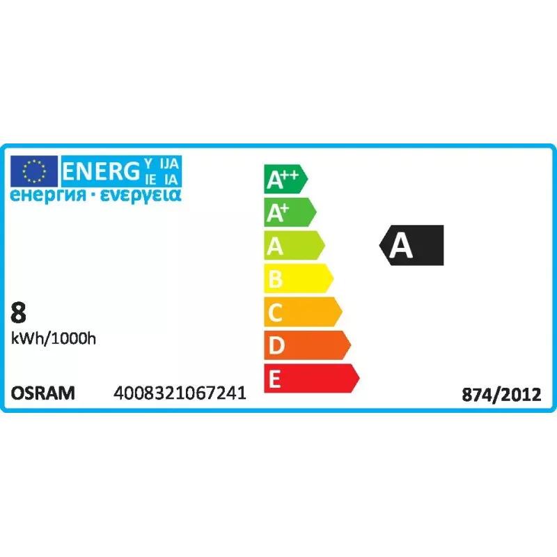 Osram Lumilux T5 Short fluorescent bulb 8 W G5 Cool white 430 lm