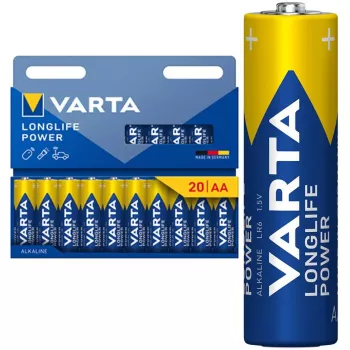 Battery Varta Longlife Power Mignon AA LR6 – single AA alkaline cell