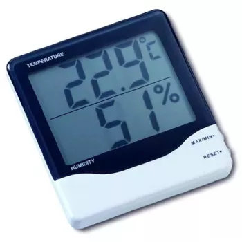 Digital Weather Station TFA-Dostmann 30.5002 Black White Humidity 10-99% Temperature -10 to 60°C