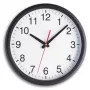 Quartz Clock TFA-Dostmann 98.1077 Round Black White Wall Table